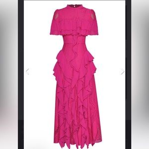 BRAND NEW LACE COUTURE MIDI DRESS
